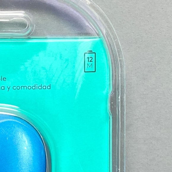 Logitech M185 Wireless Computer Mouse, Blue/Black Compatible With Windows /Mac - Picture 3 of 6